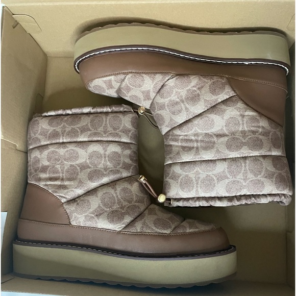 Coach Idella Bootie In Signature Nylon women’s boots - Picture 8 of 9